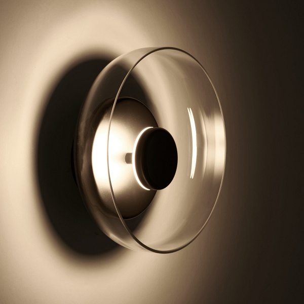 Lampa ścienna DISCO LED czarna 23 cm Step Into Design