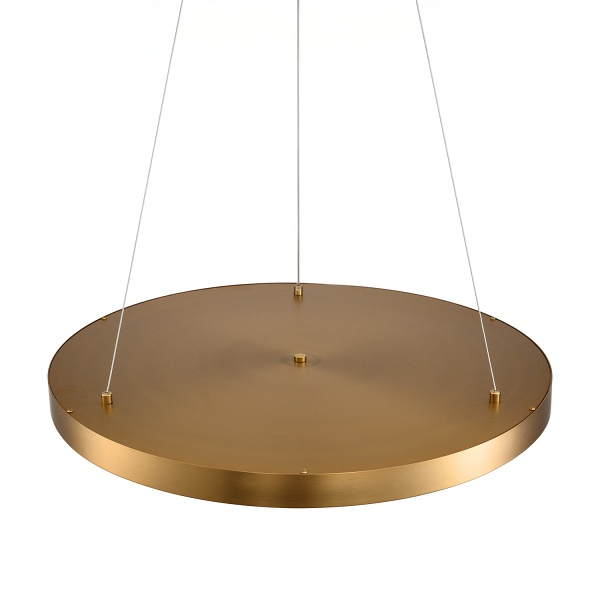 Lampa wisząca ALCHEMY 60 cm - LED, złoty alabaster Step Into Design