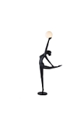 Lampa podłogowa WOMAN BALLERINA czarna 210 cm - Step Into Design
