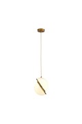 Lampa wisząca ORBITA biało złota 20 cm Step Into Design