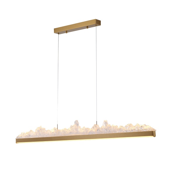 Lampa wisząca MONTANA LONG LED złota 125 cm Step Into Design