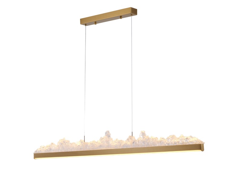 Lampa wisząca MONTANA LONG LED złota 125 cm Step Into Design