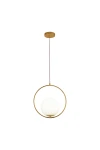 Lampa wisząca COSTA ROUND złota 35 cm Step Into Design