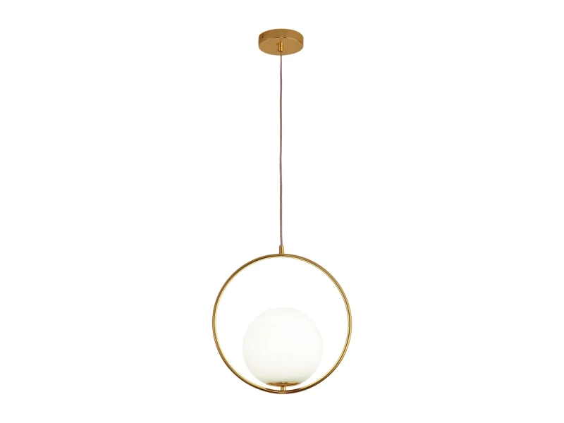 Lampa wisząca COSTA ROUND złota 35 cm Step Into Design