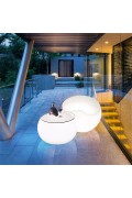 Lampa ogrodowa pufa APPLE M LED RGBW 16 kolorów 56 cm Step Into Design