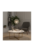 Lampa wisząca SUNBLAST - LED 20 cm, złota - Step Into Design