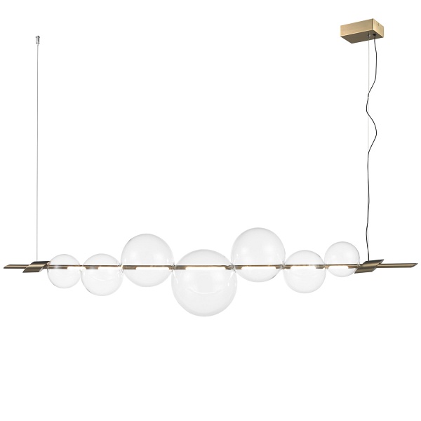 Lampa wisząca AMORE LED 153 cm, złota Step Into Design