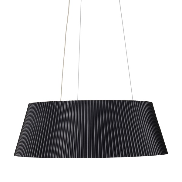 Lampa wisząca FRILL LED czarna 45 cm Step Into Design