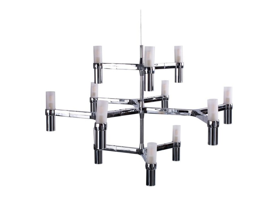 Lampa wisząca CANDLES-12A chrom 75 cm Step Into Design