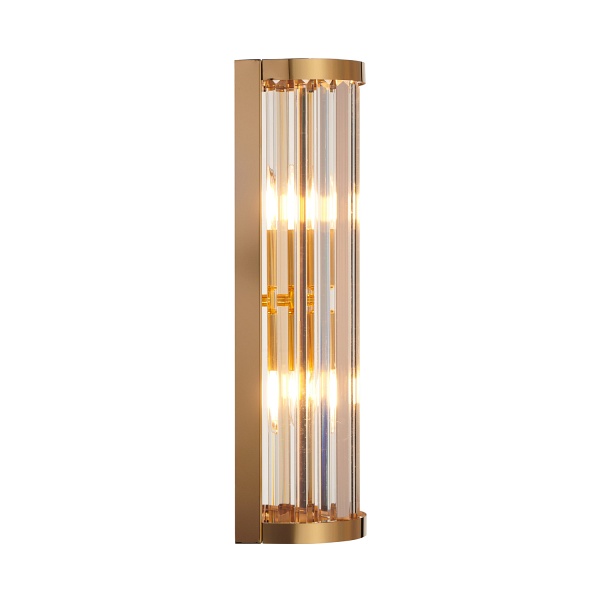 Lampa ścienna EXELLENT kryształowa złota 45 cm Step Into Design