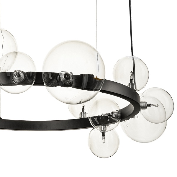 Lampa wisząca ORION czarna 85 cm Step Into Design
