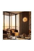 Lampa ścienna ACIRCULO LED złoty 30 cm - Step Into Design