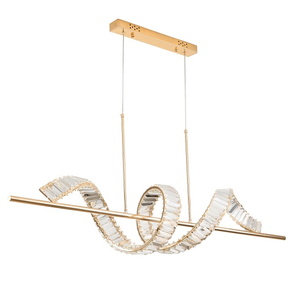 Lampa wisząca RITZ LED złota 150 cm Step Into Design