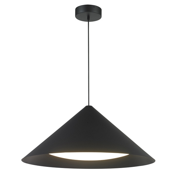 Lampa wisząca TRIANGOLO LED czarna 65 cm Step Into Design