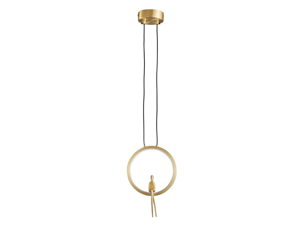 Lampa wisząca AMICI led złota 27 cm Step Into Design