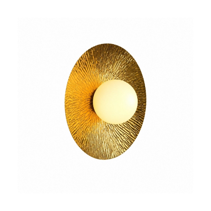 Lampa ścienna SUN M złota 35 cm - Step Into Design