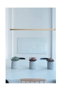 Lampa wisząca BEAM-80 LED - złota oprawa liniowa 4000K - Step Into Design