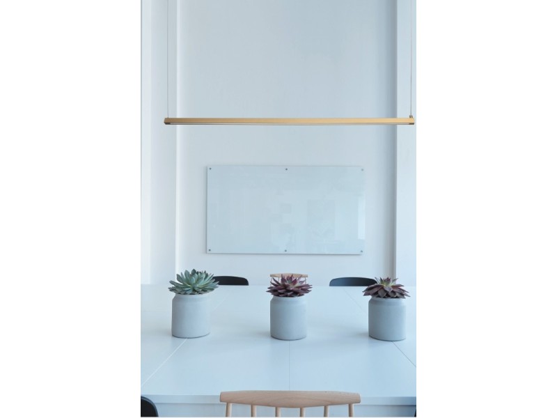 Lampa wisząca BEAM-120 LED złoty 120 cm Step Into Design