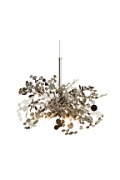 Lampa wisząca MONETTI 40 cm - chrom, dekoracyjna - Step Into Design