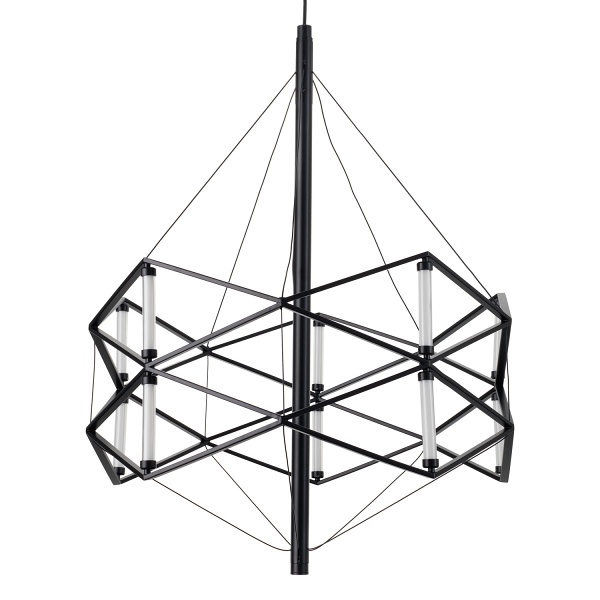 Lampa wisząca SPACE LED czarna 60 cm Step Into Design
