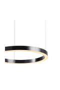 Lampa wisząca CIRCLE 80 cm - LED, ring tytanowy - Step Into Design