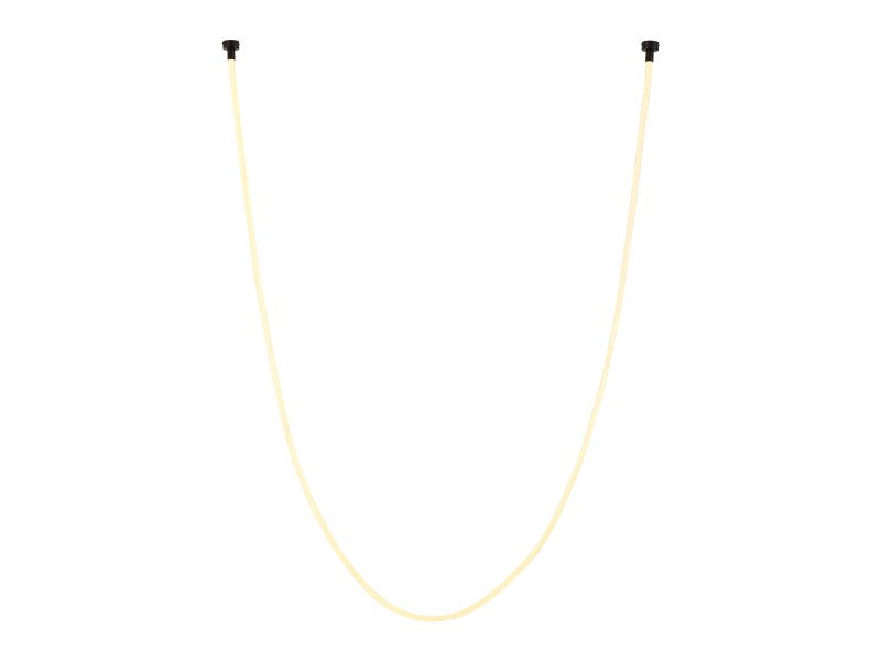 Lampa wisząca SNAKE LED wąż ledowy czarna 500 cm Step Into Design