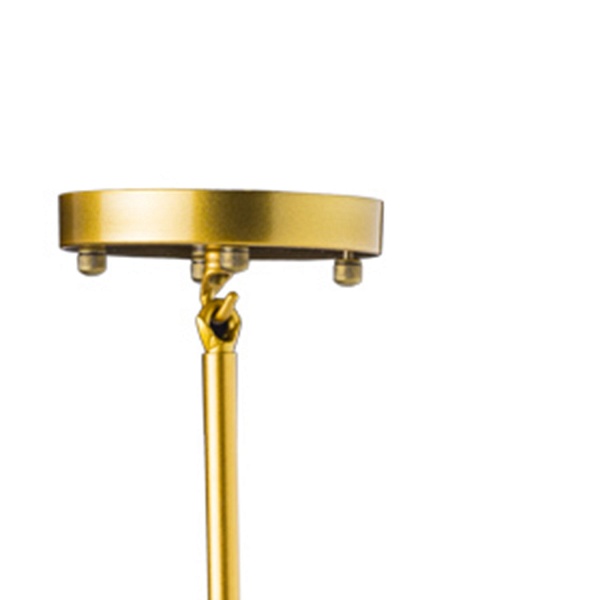 Lampa wisząca MODERN ORCHID-6 złoto szara 130 cm Step Into Design