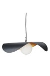 Lampa wisząca ENZO czarno złota 60 cm Step Into Design