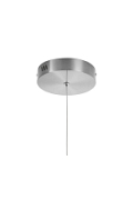 Lampa wisząca CIRCLE 60 - LED, ring nikiel szczotkowany - Step Into Design
