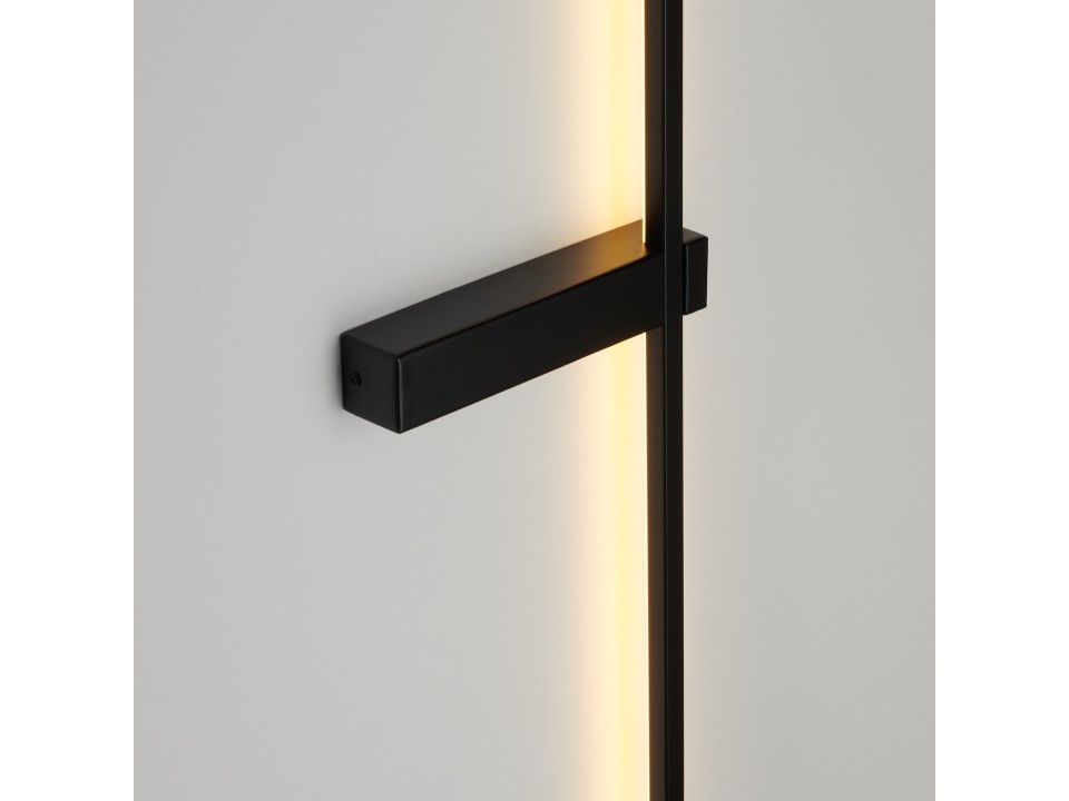 Lampa ścienna SOUL LED czarna 90 cm Step Into Design