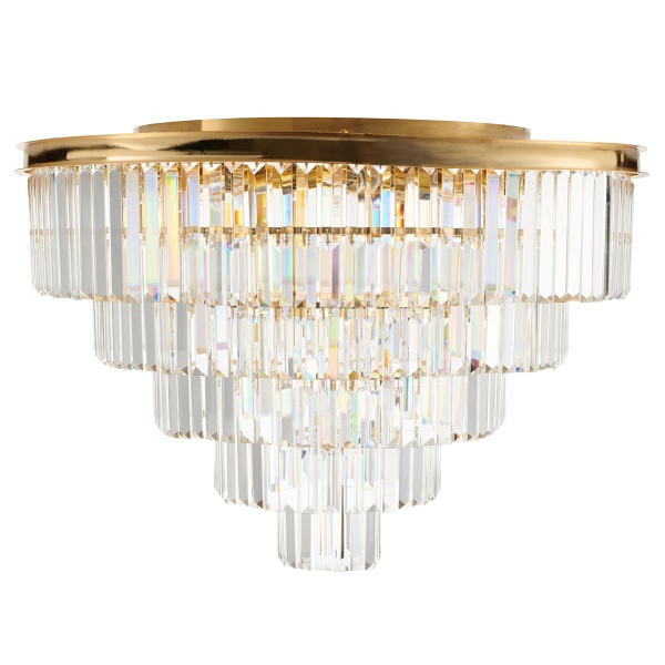 Plafon sufitowy SPLENDORE złoty 80 cm Step Into Design