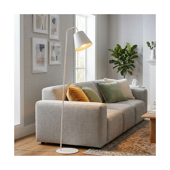 Lampa podłogowa ZEN F biała - Step Into Design