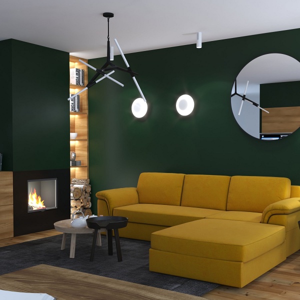 Lampa ścienna PILLS biała 30 cm Step Into Design