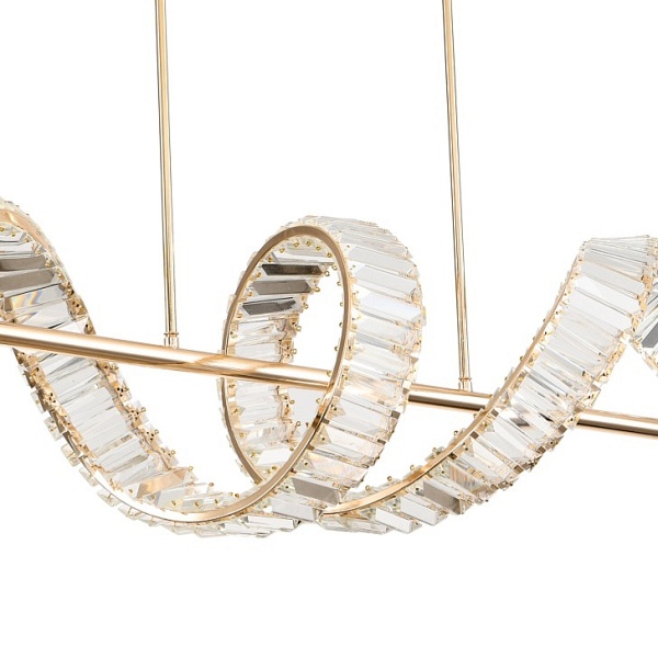 Lampa wisząca RITZ LED złota 150 cm Step Into Design