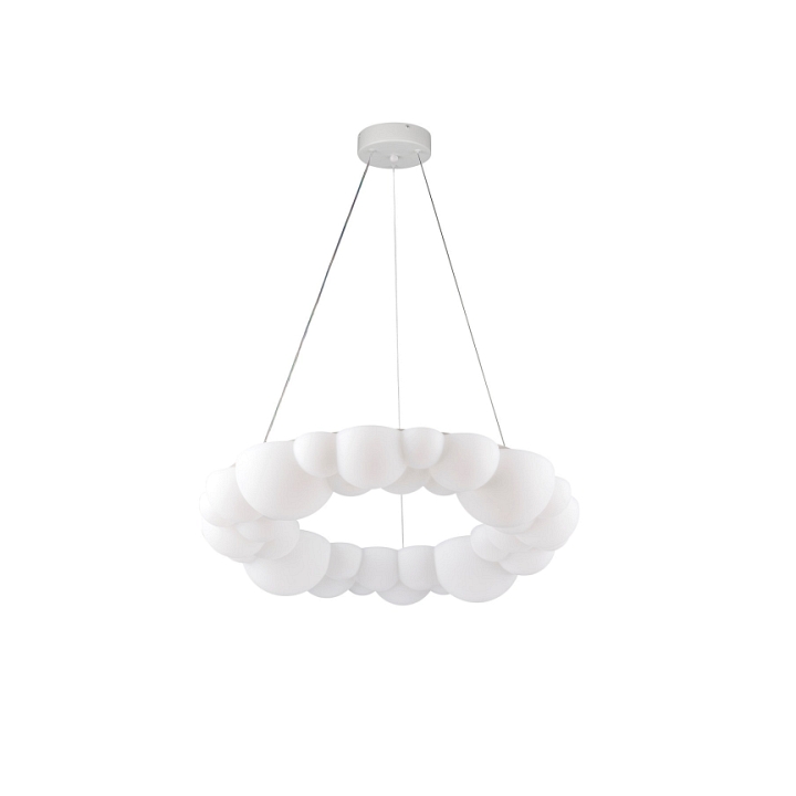 Lampa wisząca CLOUD 50 cm- akrylowa, w kształcie chmurki 3000 - 4000 - 6000 K - Step Into Design