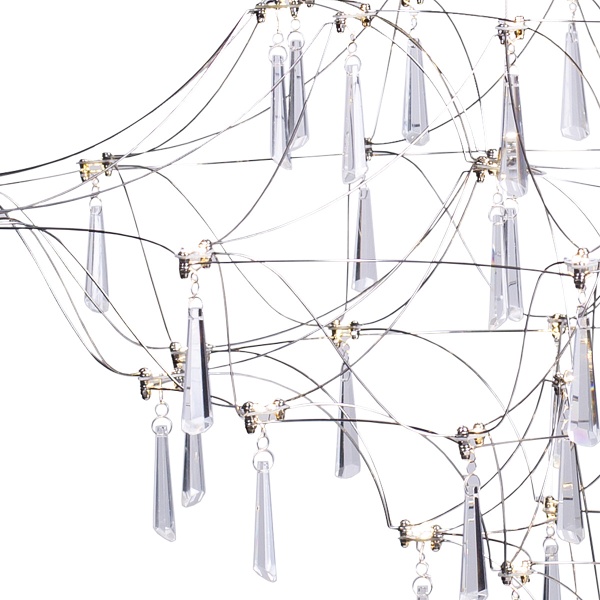 Lampa wisząca CRYSTAL NET LED 4561 lm Step Into Design