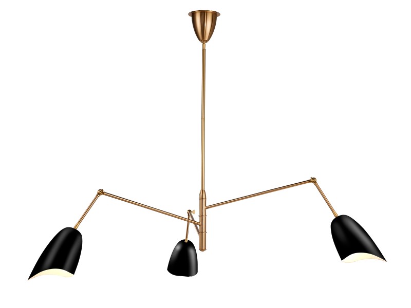 Lampa wisząca RAGNO czarna 150 cm Step Into Design