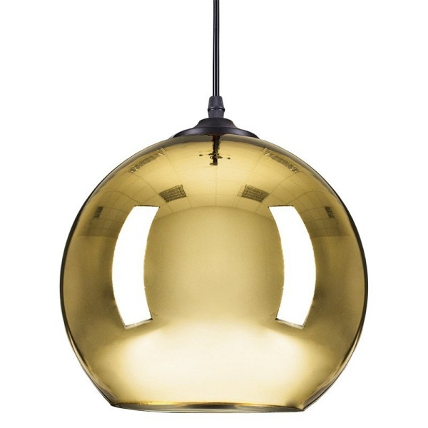 Lampa wisząca MIRROR GLOW - S złota 25 cm Step Into Design