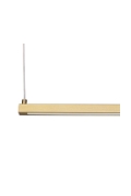 Lampa wisząca BEAM-80 LED - złota oprawa liniowa 4000K - Step Into Design