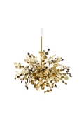 Lampa wisząca MONETTI 40 cm - złota, dekoracyjna - Step Into Design