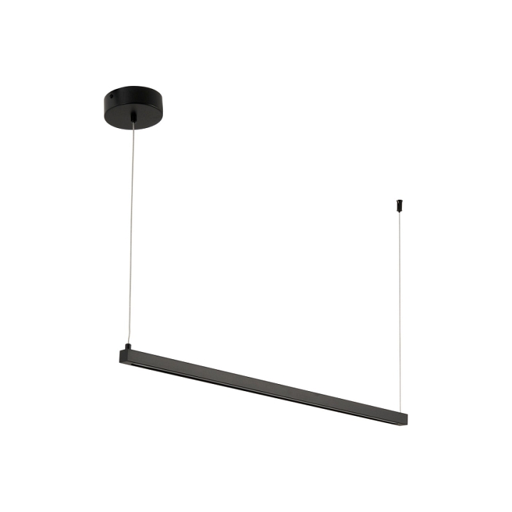Lampa wisząca BEAM-80 LED - czarna oprawa liniowa 4000K - Step Into Design