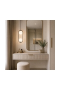 Lampa wisząca COSTA DUO 50 cm - czarny stelaż, dwa klosze - Step Into Design