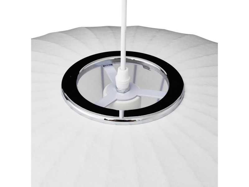 Lampa wisząca SILK FLAT biała 60 cm Step Into Design