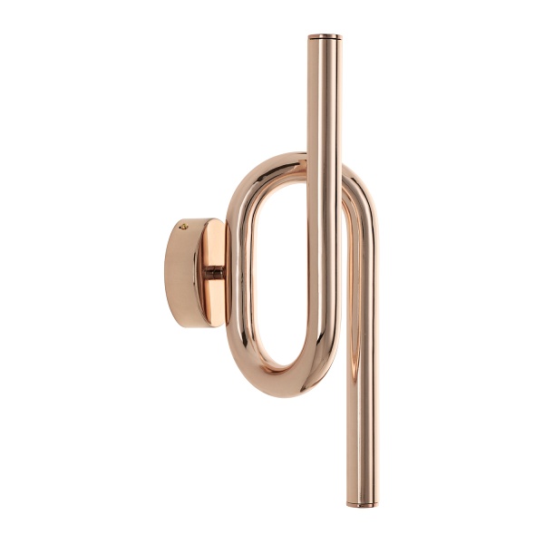 Lampa ścienna MYK LED miedziana 40 cm Step Into Design