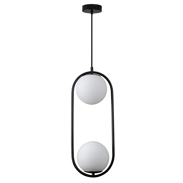 Lampa wisząca COSTA DUO czarna 50 cm Step Into Design