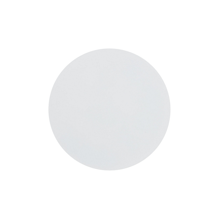 Lampa ścienna NYX 15 – LED okrągła, metalowa, biała - Step Into Design