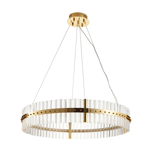 Lampa wisząca AURA 85 cm złoty połysk Step Into Design