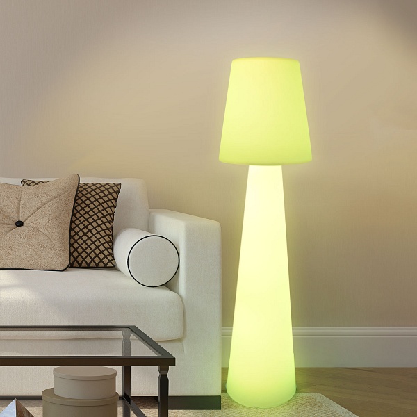 Lampa ogrodowa stojąca GARDENA M LED RGBW 16 kolorów 120 cm Step Into Design