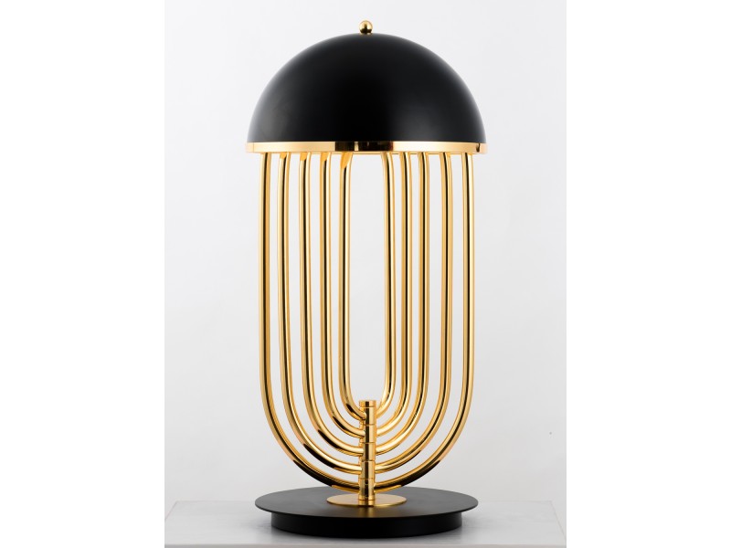 Lampa stołowa DOLCE VITA czarno złota 60 cm Step Into Design