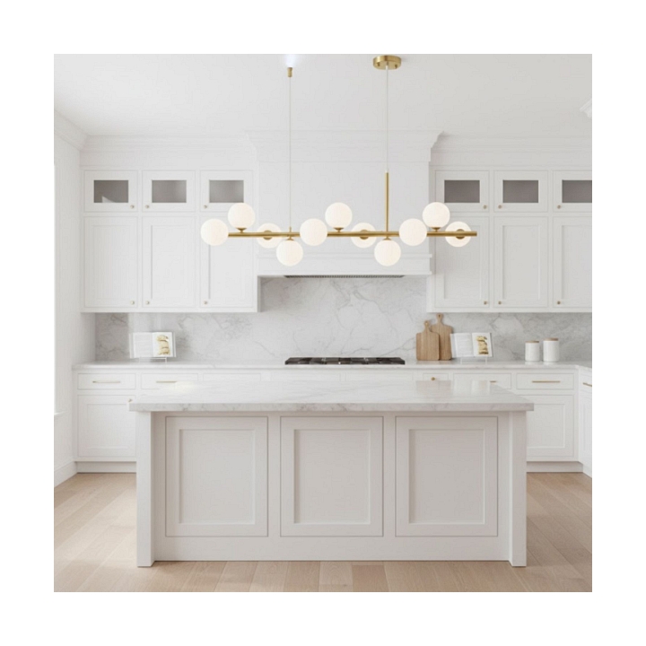 Lampa wisząca MINI MOON 100 cm - złota - Step Into Design